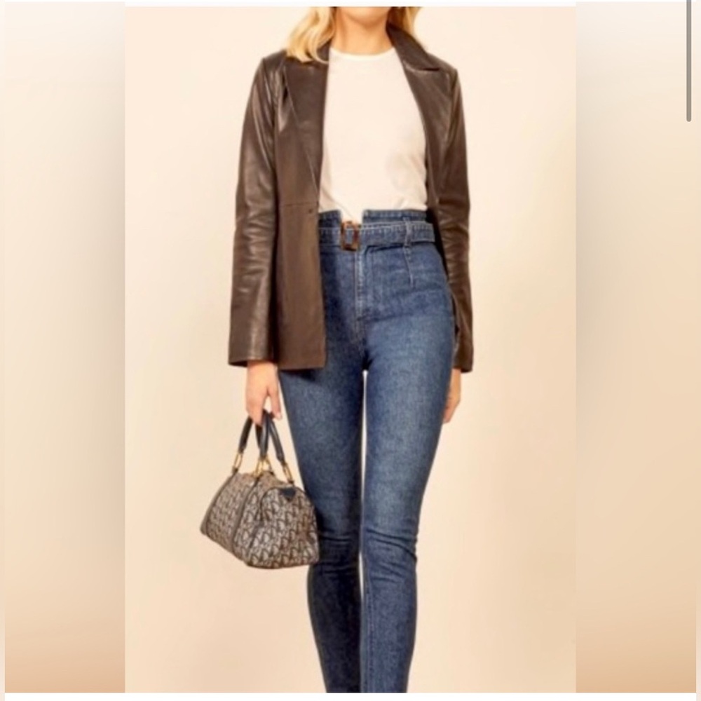 Reformation Kayo High and Straight Newport Jeans